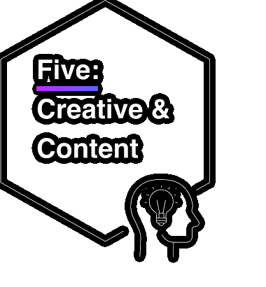 Five: Creative & Content